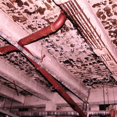 Ekspertyza stropów piwnic wraz z projektem wzmocnień szpitala Akademii Medycznej przy ul. Banacha w Warszawie.